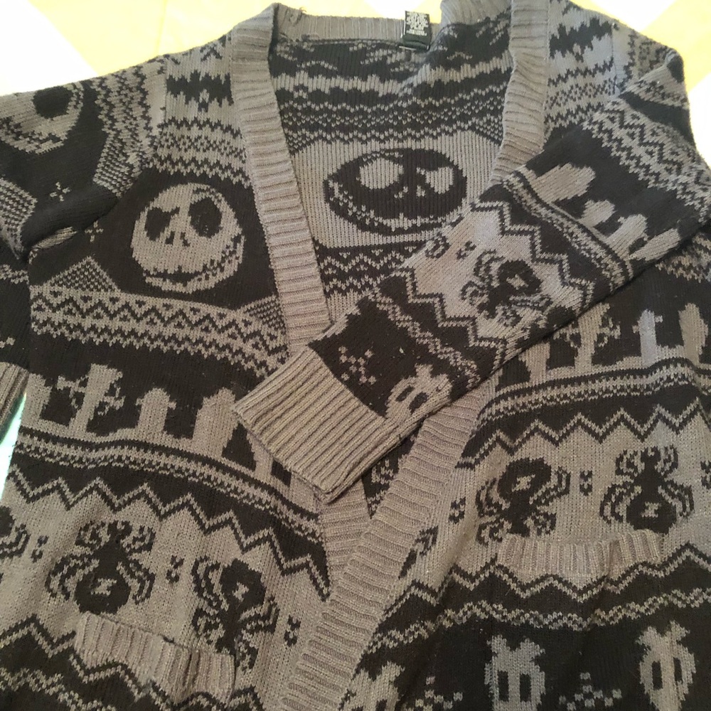 Jack Skeleton Cardigan